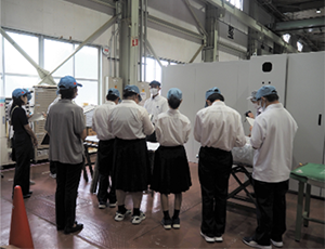 Welcomed Students From Kita Otsu Special-Needs High School, Shiga