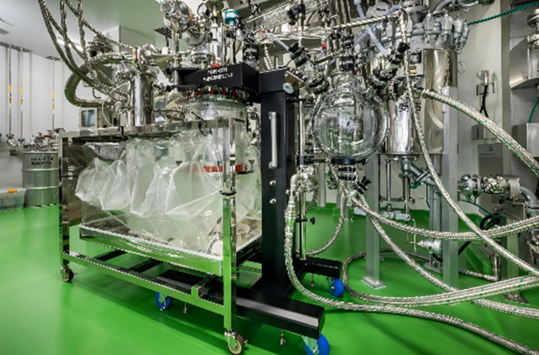High potency active investigational pharmaceutical ingredient plant