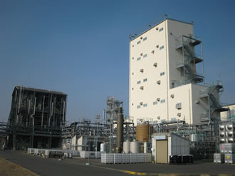 High-performance resin manufacturing plant